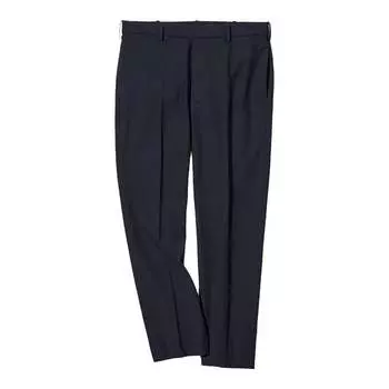 Брюки Uniqlo Smart Ankle Length, темно-синий (Размер S)