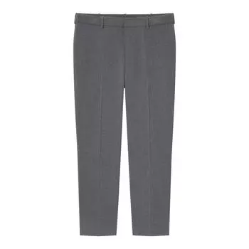Брюки Uniqlo Smart Comfort Ankle Length, серый