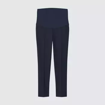 Брюки UNIQLO Smart для беременных, темно-синий