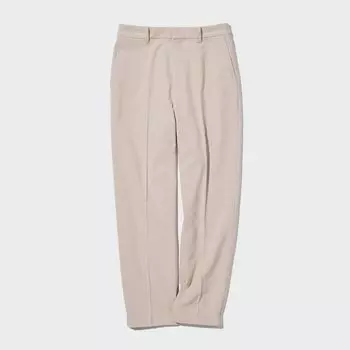 Брюки UNIQLO smart до щиколотки, бежевый