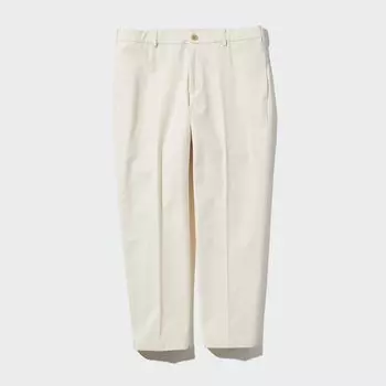 Брюки UNIQLO Smart хлопковые, молочный