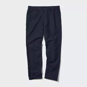 Брюки UNIQLO свободного кроя, темно-синий