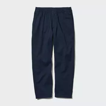 Брюки UNIQLO свободные, темно-синий