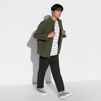 Брюки UNIQLO Ultra Stretch Dry EX ультраэластичные, черный
