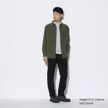 Брюки UNIQLO узкие, черный