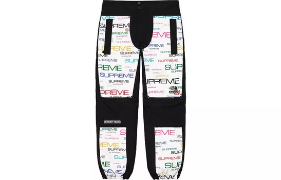 Брюки унисекс The North Face X Supreme, белый