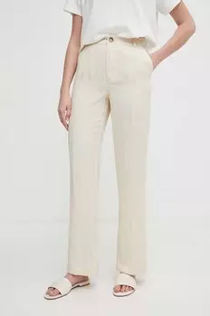 Брюки United Colors of Benetton, бежевый