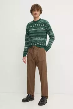 Брюки United Colors Of Benetton, коричневый