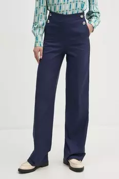 Брюки United Colors of Benetton, темно-синий