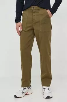 Брюки United Colors of Benetton, зеленый