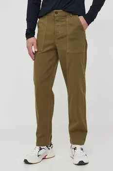 Брюки United Colors of Benetton, зеленый