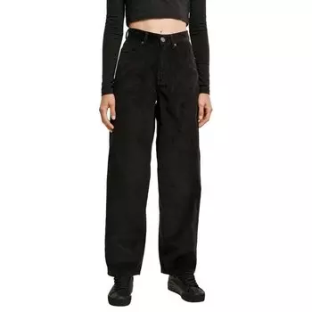 Брюки Urban Classics 90s Corduroy High Waist, черный