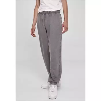 Брюки Urban Classics Acid Wash Tracksuit, серый