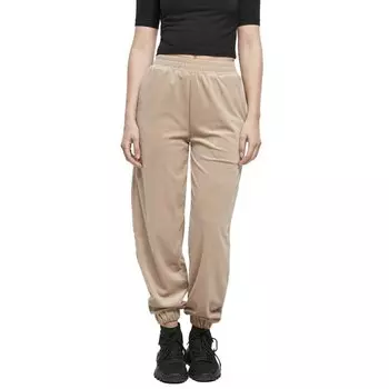 Брюки Urban Classics Ballon Velvet, коричневый