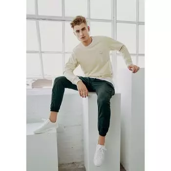 Брюки Urban Classics Cargo Jogging, зеленый