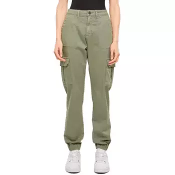 Брюки Urban Classics Cotton Twill Utility, зеленый