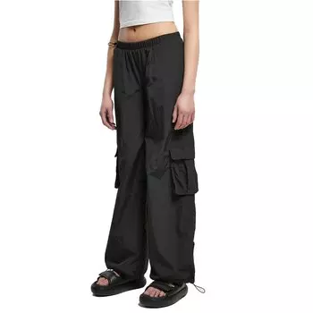 Брюки Urban Classics Crinkle Cargo, черный