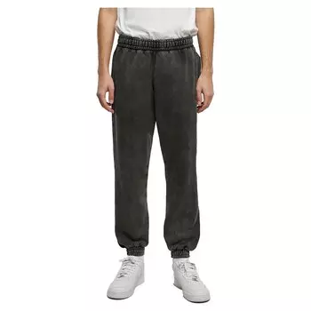 Брюки Urban Classics Heavy Sand Washed Tracksuit, черный