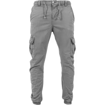 Брюки Urban Classics Jogging cargo, серый