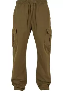Брюки Urban Classics Loose fit Cargo Pants, оливковый