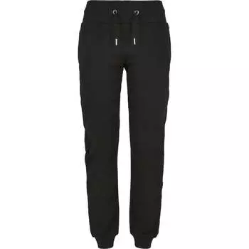 Брюки Urban Classics Organic High Waist, черный