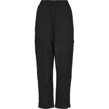 Брюки Urban Classics Shiny Crinkle Zip, черный