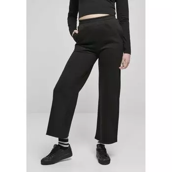 Брюки Urban Classics Straight Pin Tuck, черный