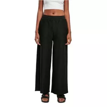 Брюки Urban Classics Straight Terry, черный