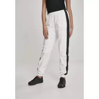 Брюки Urban Classics Striped Crinkle, белый