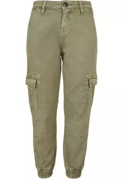 Брюки Urban Classics Tapered Pants, оливковый
