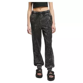 Брюки Urban Classics Towel Washed Tracksuit, черный