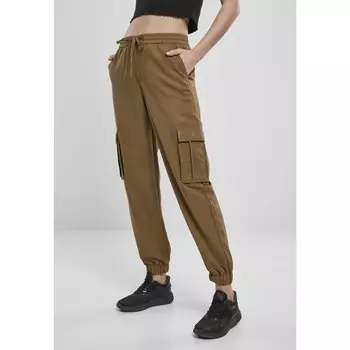 Брюки Urban Classics Twill, зеленый