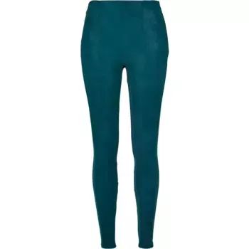 Брюки Urban Classics Washed Faux Leather, синий