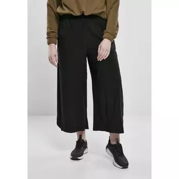 Брюки Urban Classics Wide Viscose Culotte Big, черный