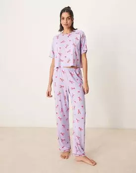 Брюки Urban Threads coord с принтом в виде лобстера