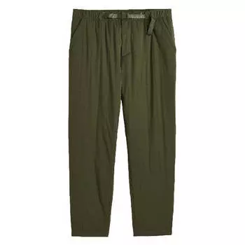 Брюки утепленные H&M Regular Fit Padded, темно-зеленый хаки