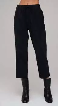 Брюки Utility Tie Waist черного цвета Bella Dahl