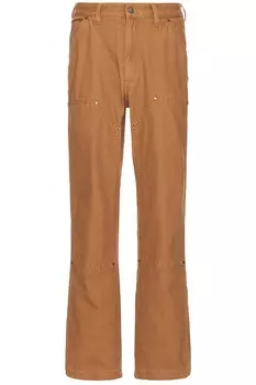 Брюки-уточки с двойным передом Dickies, цвет Stonewashed Brown Duck