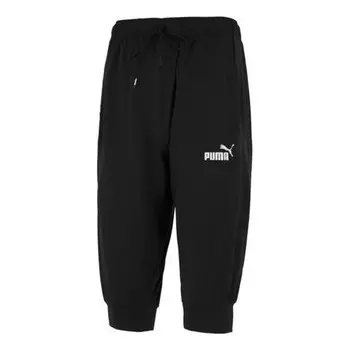 Брюки uv men 3/4 pants 'black' Puma, черный