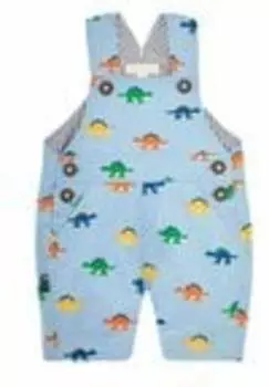 Брюки-уздечки STEGOSAURUS REGULAR FIT Jojo Maman Bb, синий