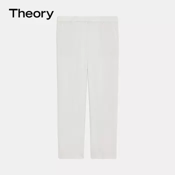 Брюки узкие Theory женские, серо-синий