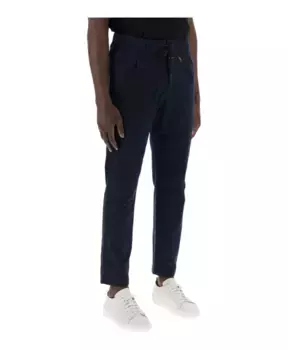 Брюки узкого кроя Closed, синий