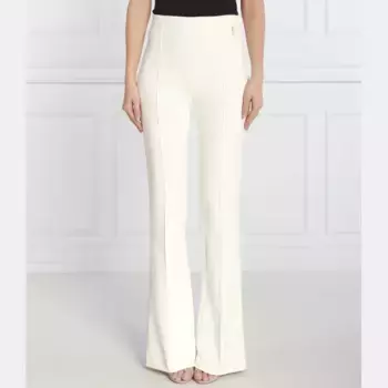 Брюки узкого кроя Elisabetta Franchi, экрю