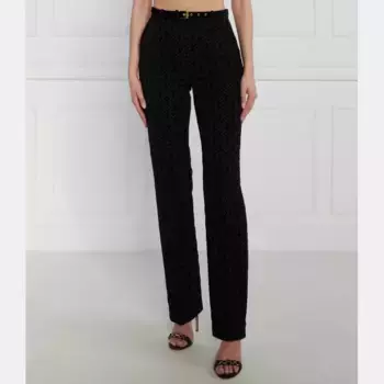 Брюки узкого кроя Elisabetta Franchi, черный