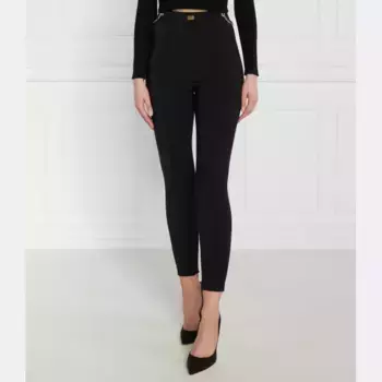 Брюки узкого кроя Elisabetta Franchi, черный