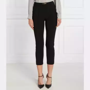 Брюки узкого кроя Elisabetta Franchi, черный