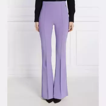 Брюки узкого кроя Elisabetta Franchi, лавандовый