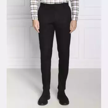 Брюки узкого кроя Emporio Armani, черный
