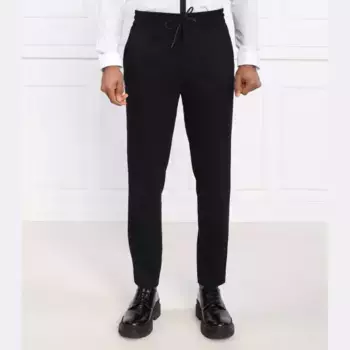 Брюки узкого кроя Howard232j Hugo, черный