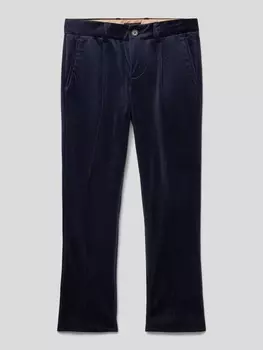 Брюки узкого кроя с французскими карманами Scotch & Soda, синий